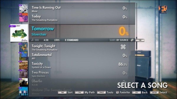 Скриншот из Rocksmith 2014 - Silverchair - Tomorrow