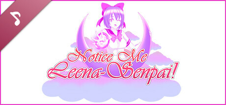Notice me, Leena-senpai! Soundtrack cover art
