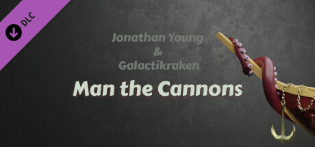 Ragnarock - Jonathan Young, Galactikraken - "Man the Cannons" cover art