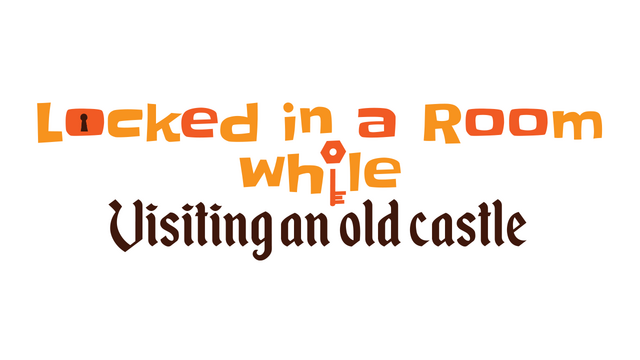 Locked in a room while: Visiting an old Castle Logo