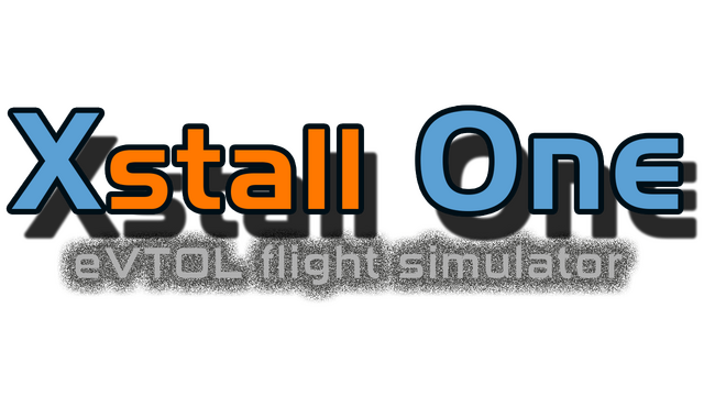 Xstall One - eVTOL flight simulator Logo
