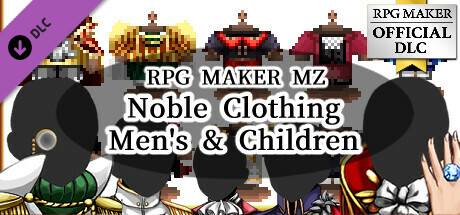 RPG Maker MZ - Noble Clothing Men's and Children cover art