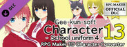 RPG Maker 3D Character Converter - Gee-kun-soft character 13 school uniform 4