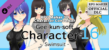 RPG Maker 3D Character Converter - Gee-kun-soft character 16 Swimsuit cover art