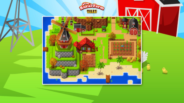 【图】RPG Maker VX Ace – Rural Farm Tiles Resource Pack(截图1)