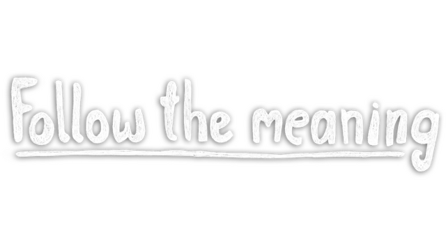 Follow the meaning Logo