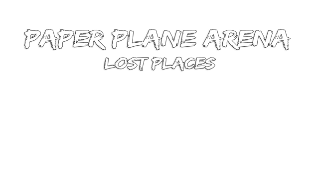 Paper Plane Arena - Lost Places Logo