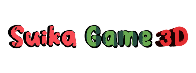 Suika game 3D Logo