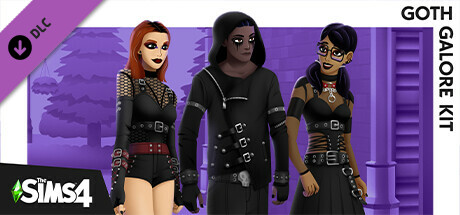 The Sims™ 4 Goth Galore Kit cover art