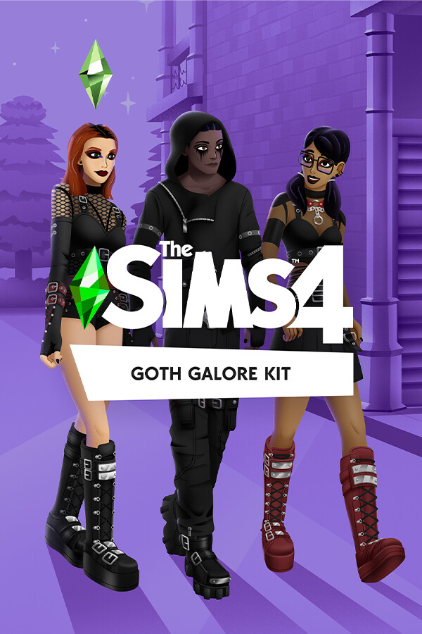 The Sims™ 4 Goth Galore Kit for steam