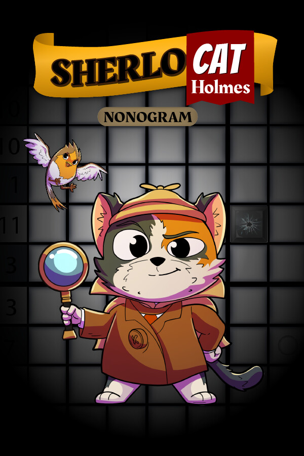 SherloCAT Holmes Nonogram for steam