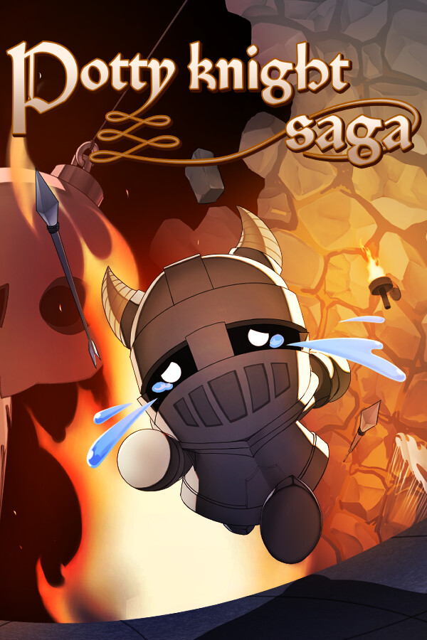 Steam portrait for Potty Knight Saga.