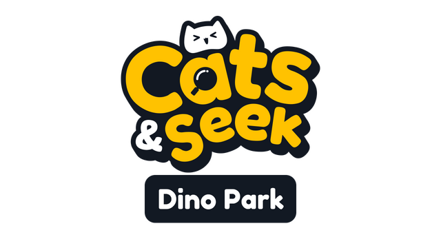 Cats and Seek: Dino Park Logo