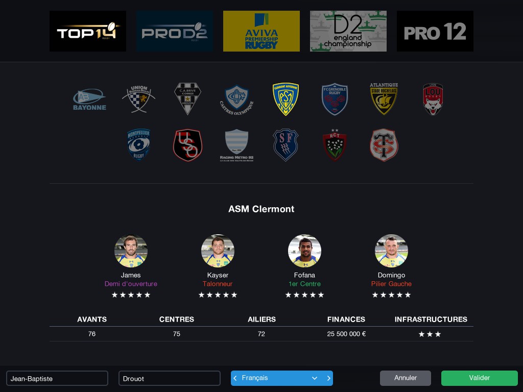 Pro Rugby Manager 2015 Images 