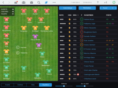 Скриншот из Pro Rugby Manager 2015
