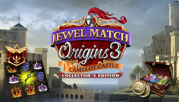 Jewel Match Origins 3 - Camelot Castle Collector's Edition