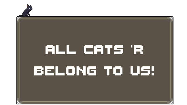 All cats 'r belong to us Logo