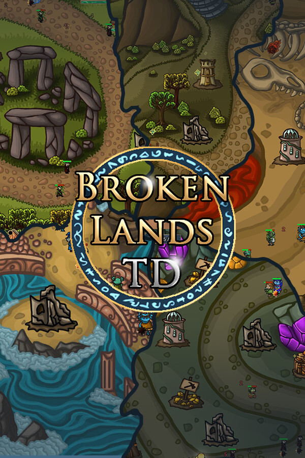 Steam portrait for Broken Lands - Tower Defense.