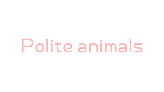 Polite animals Logo