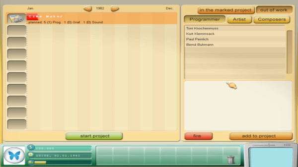 Game Tycoon 1.5 screenshot