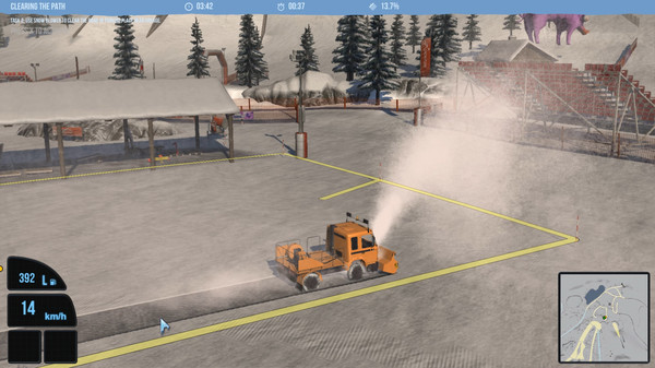 Скриншот из Snowcat Simulator