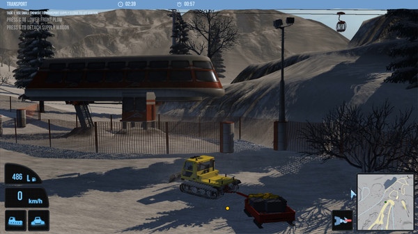 Скриншот из Snowcat Simulator