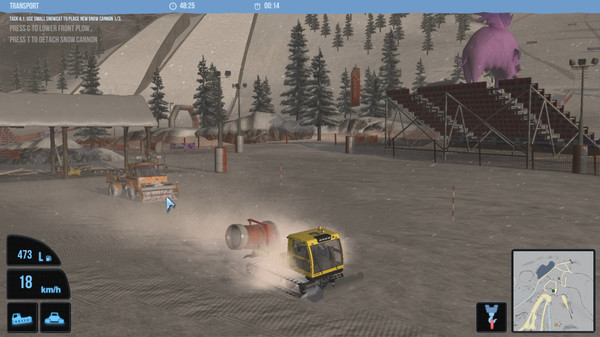 Скриншот из Snowcat Simulator