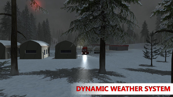 Скриншот из Arctic Trucker Simulator