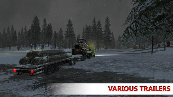 Скриншот из Arctic Trucker Simulator