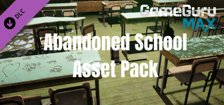 GameGuru MAX Wasteland Asset Pack - Abandoned School cover art