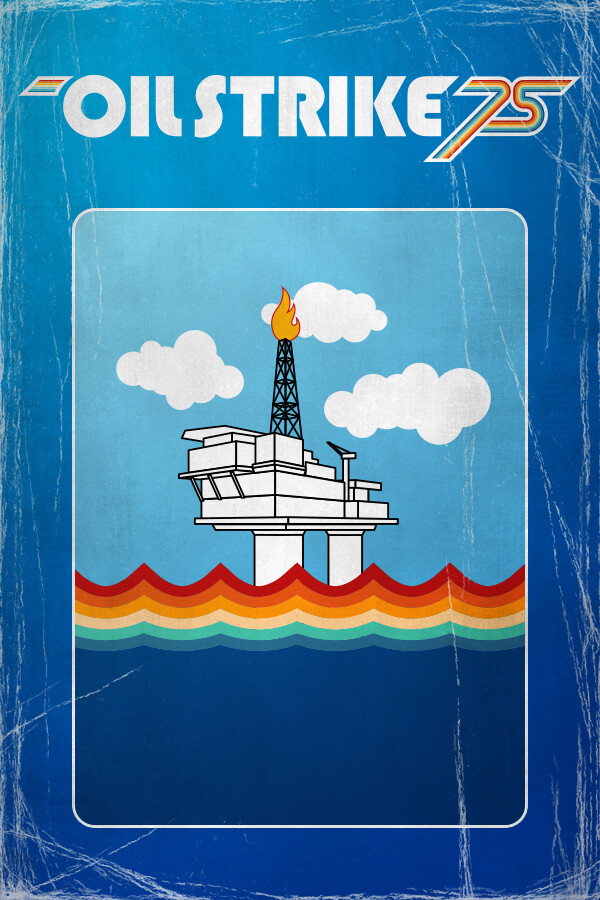 Steam portrait for Oil Strike '75.