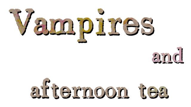 Vampires and Afternoon Tea Logo