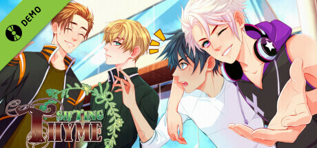 Sifting Thyme: anime otome sim Demo cover art