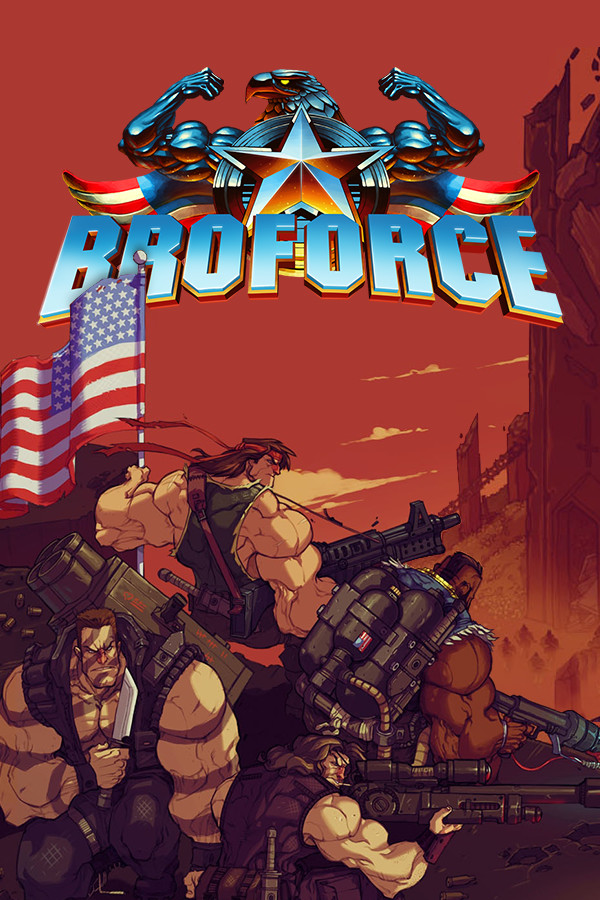 Broforce Artwork