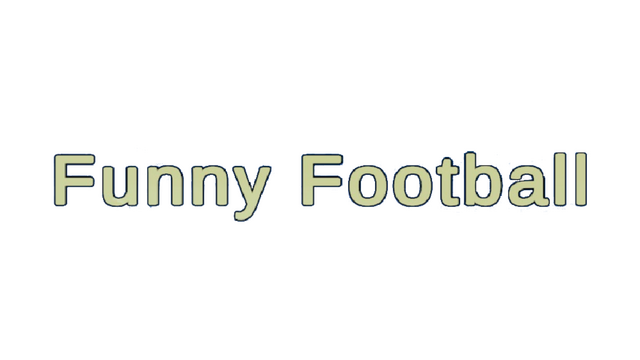 Funny Football Logo