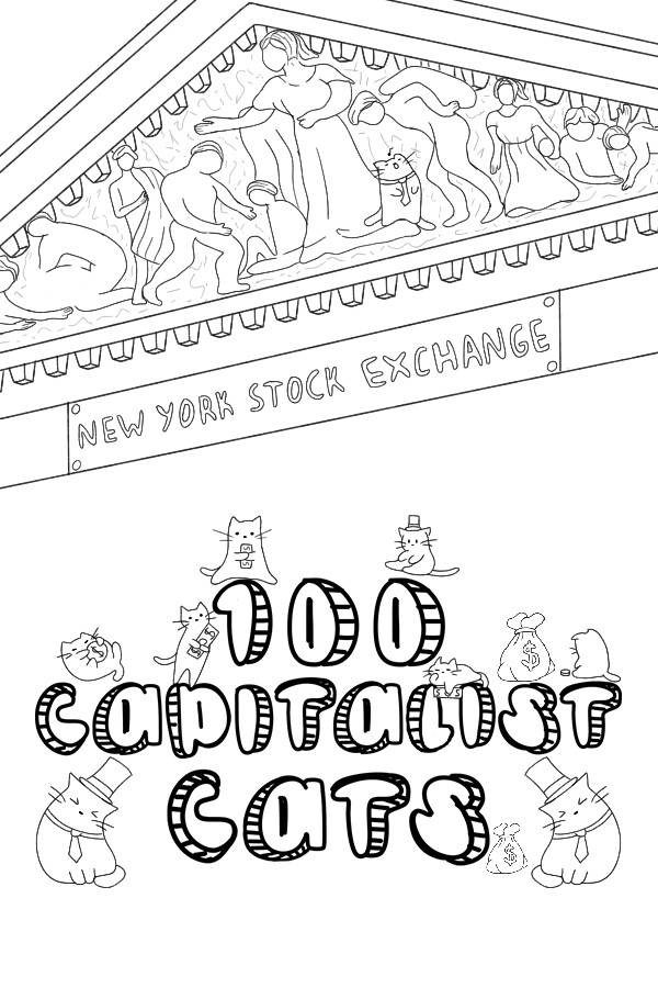 Steam portrait for 100 Capitalist Cats.