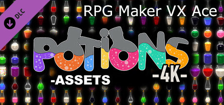 RPG Maker VX Ace - Potions Asset Pack 4K cover art