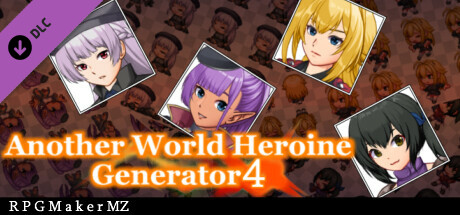 RPG Maker MZ - Another World Heroine Generator 4 for MZ cover art