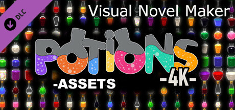 Visual Novel Maker - Potions Asset Pack 4K cover art