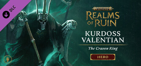 Warhammer Age of Sigmar: Realms of Ruin - Kurdoss Valentian, The Craven King cover art