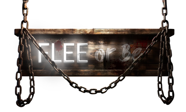 Flee or Be Chapter One: Lurking Alone Logo