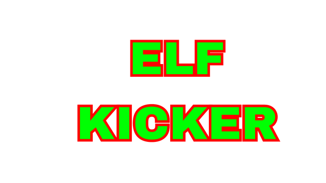 Elf Kicker Logo