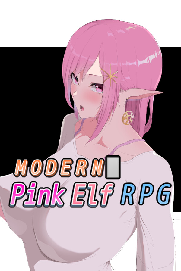 Steam portrait for Modern Pink Elf RPG.