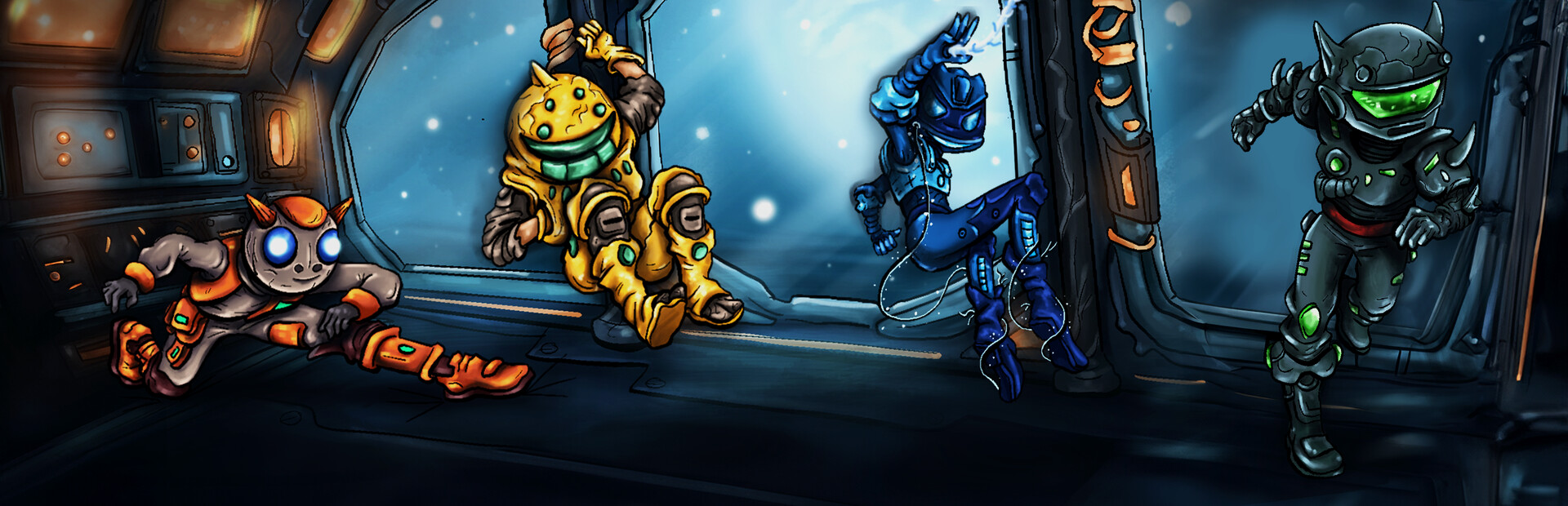 Swing Into Zero-G: Space Parkour Race