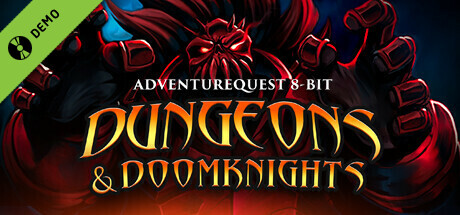 AdventureQuest 8-Bit: Dungeons & Doomknights Demo cover art