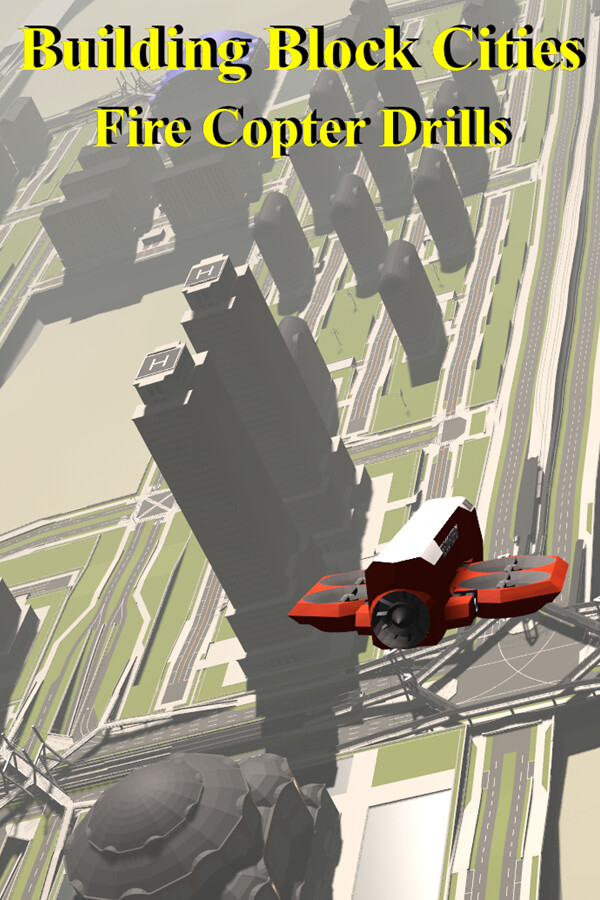 Steam portrait for Building Block Cities - Fire Copter Drills.