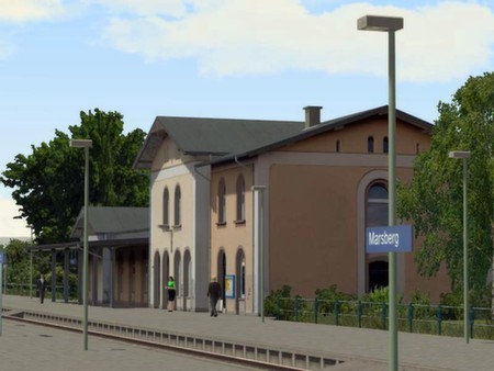 Скриншот из Railroad X : Modelset 1 - Railstation, Houses, Barn