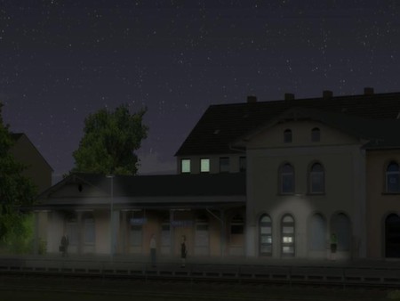 Скриншот из Railroad X : Modelset 1 - Railstation, Houses, Barn