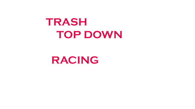 Trash Top Down Racing Logo