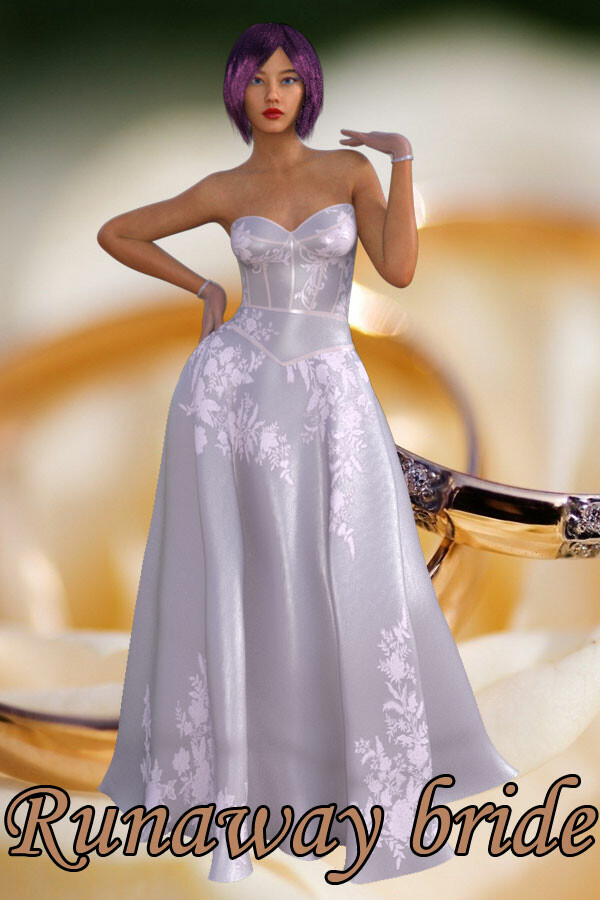 Steam portrait for Runaway bride.